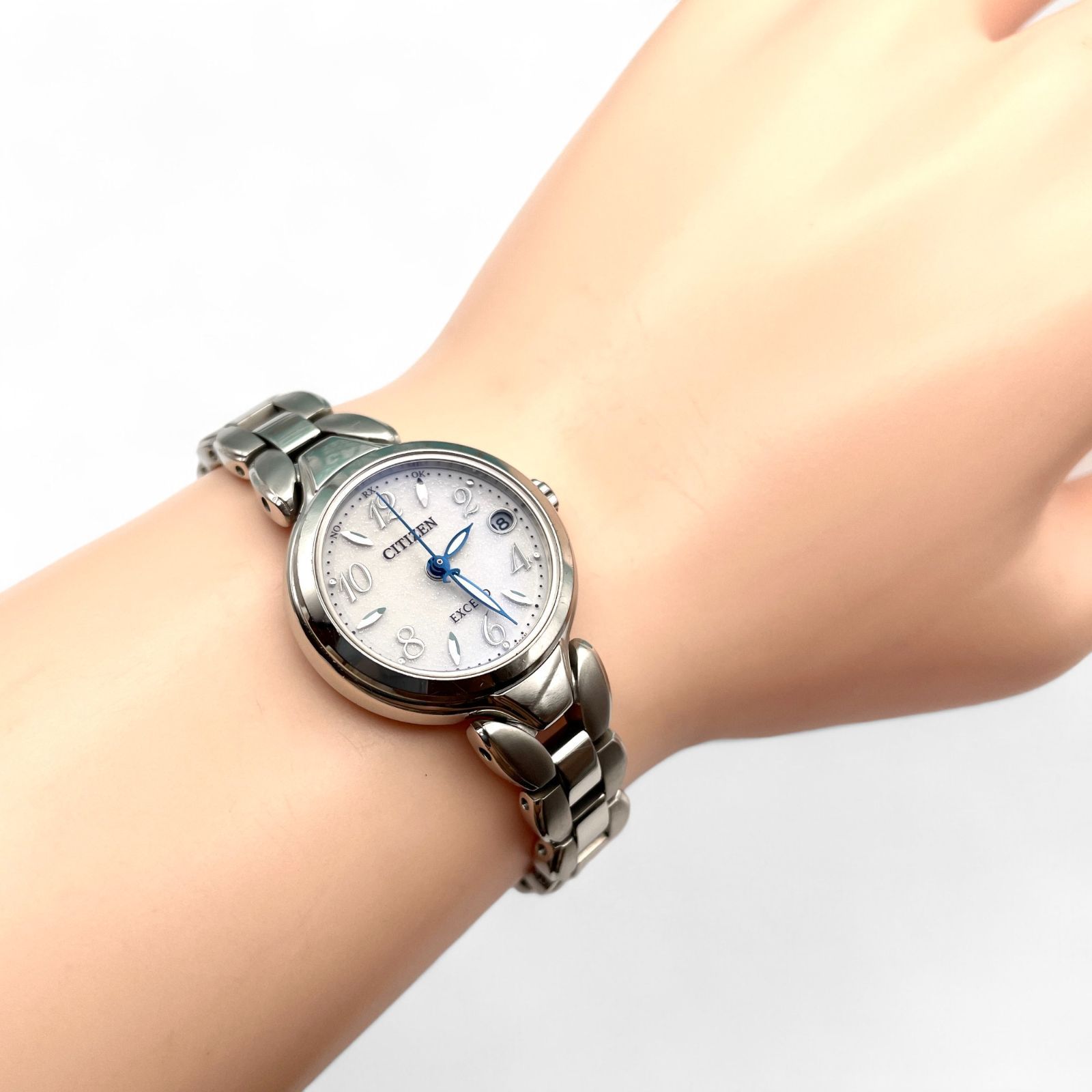 美品 □ 稼働 CITIZEN シチズン レディース 時計 アナデジ