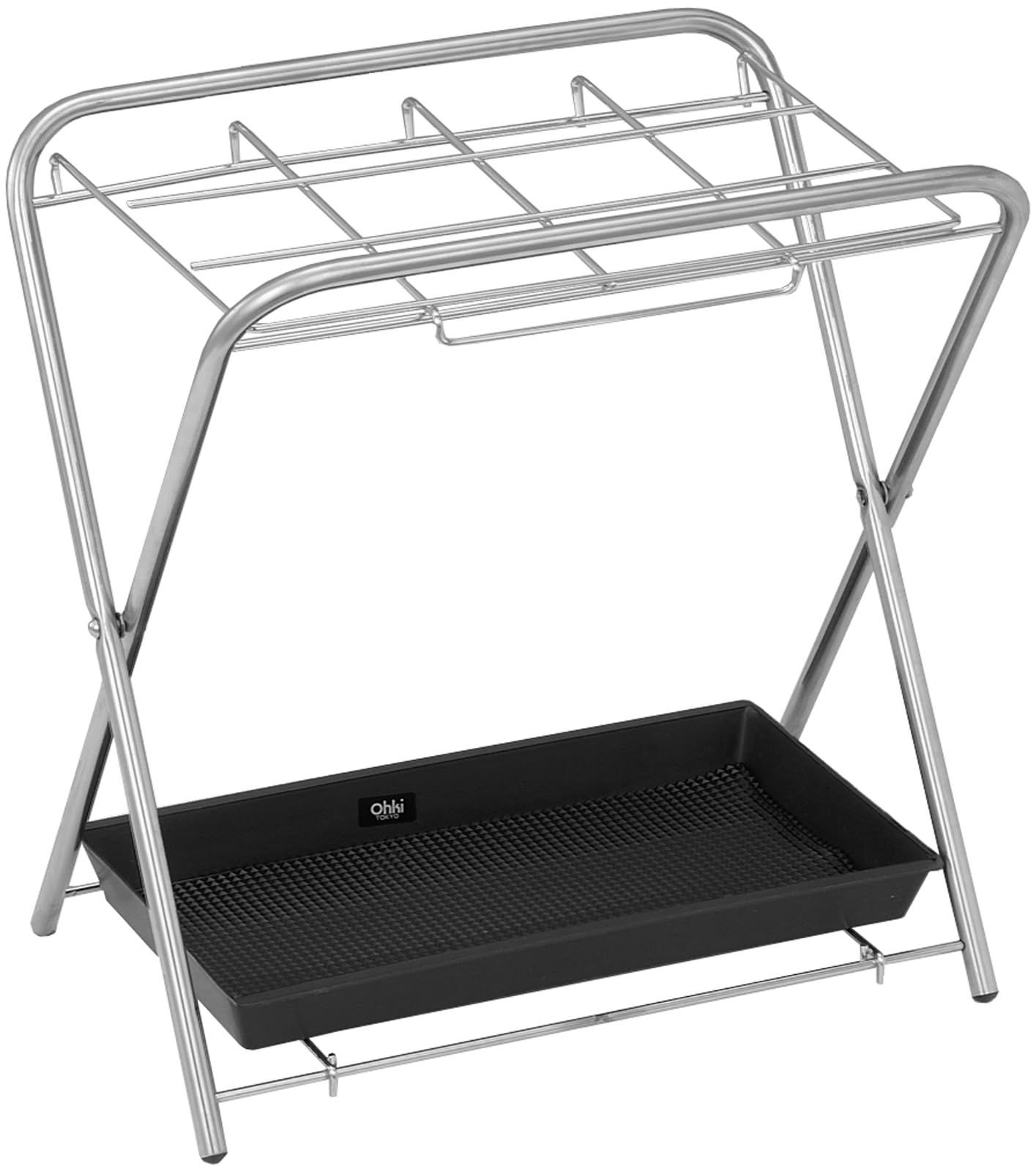 傘立て 8本挿し 大木製作所(Ohki) 折りたたみ式 業務用 アンブレラスタンド S-62