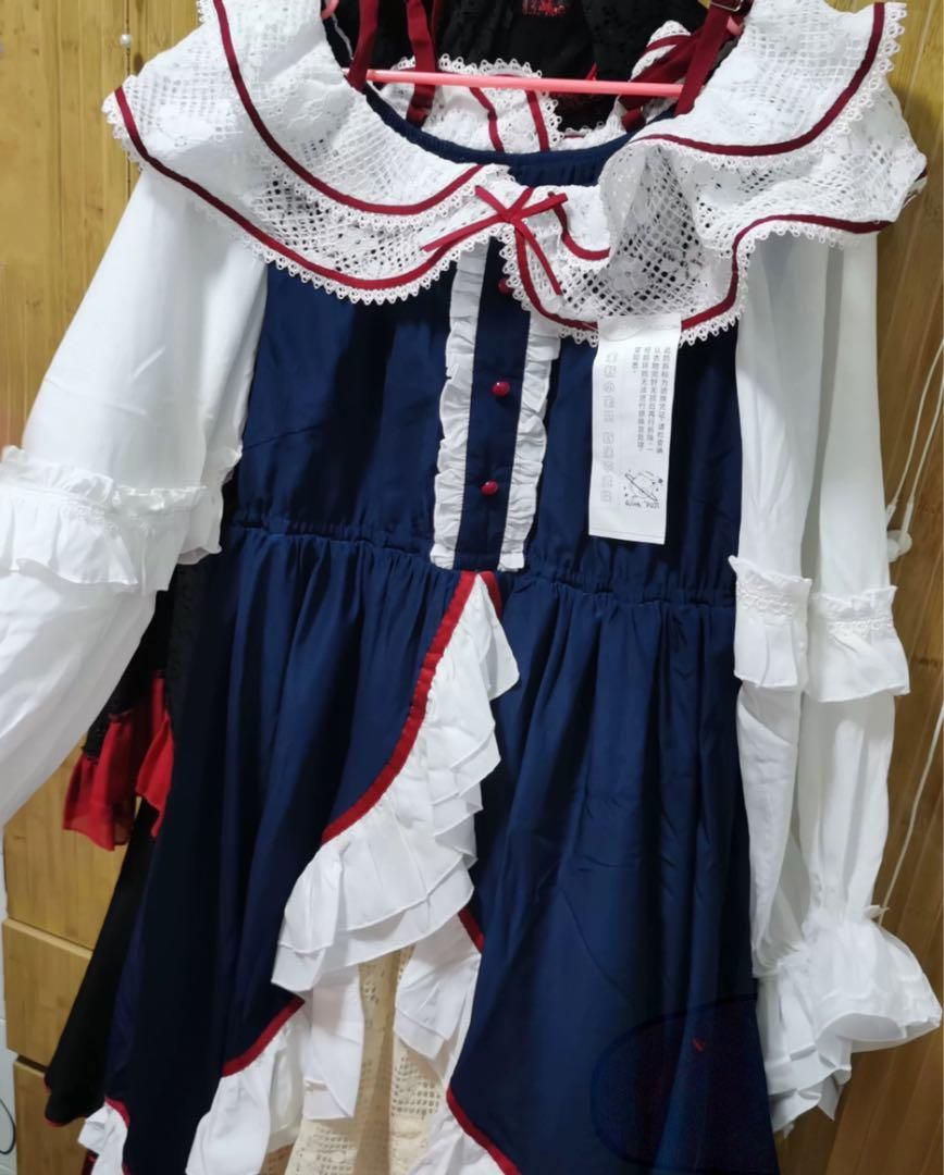 新品未使用 新作 ロリータ白雪姫風ワンピース普段着にお出かけに