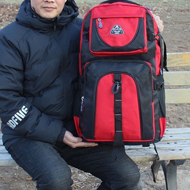 大容量 バックパック 登山 ディバッグ リュックサック 防水 軽量 スポーツ 旅行 アウトドア 鞄 防災 防災リュック男女兼用 x39u975