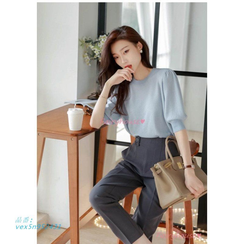 Tシャツ トップス レディース きれいめ 40代 幾何柄 半袖トップス 配色インナー オシャレ ブラウス tシャツ 着痩せ 韓国風 30代 50代 Tシャツ トップス レディース きれいめ 40代 幾何柄 半袖