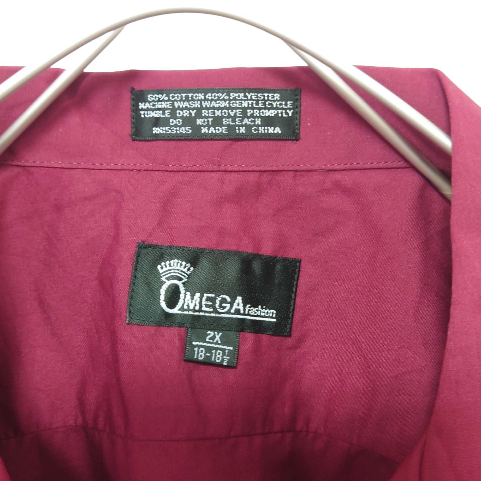 OMEGA fashion】刺繍入りキューバシャツ S-468 - メルカリ