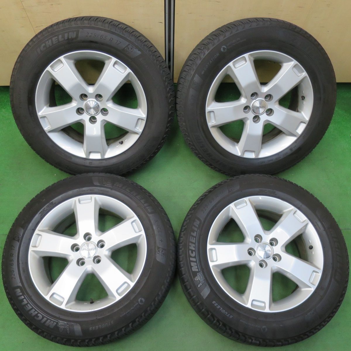 送料無料] 4本価格☆ランドローバー 等 AGA ESSE2 225/65R17 
