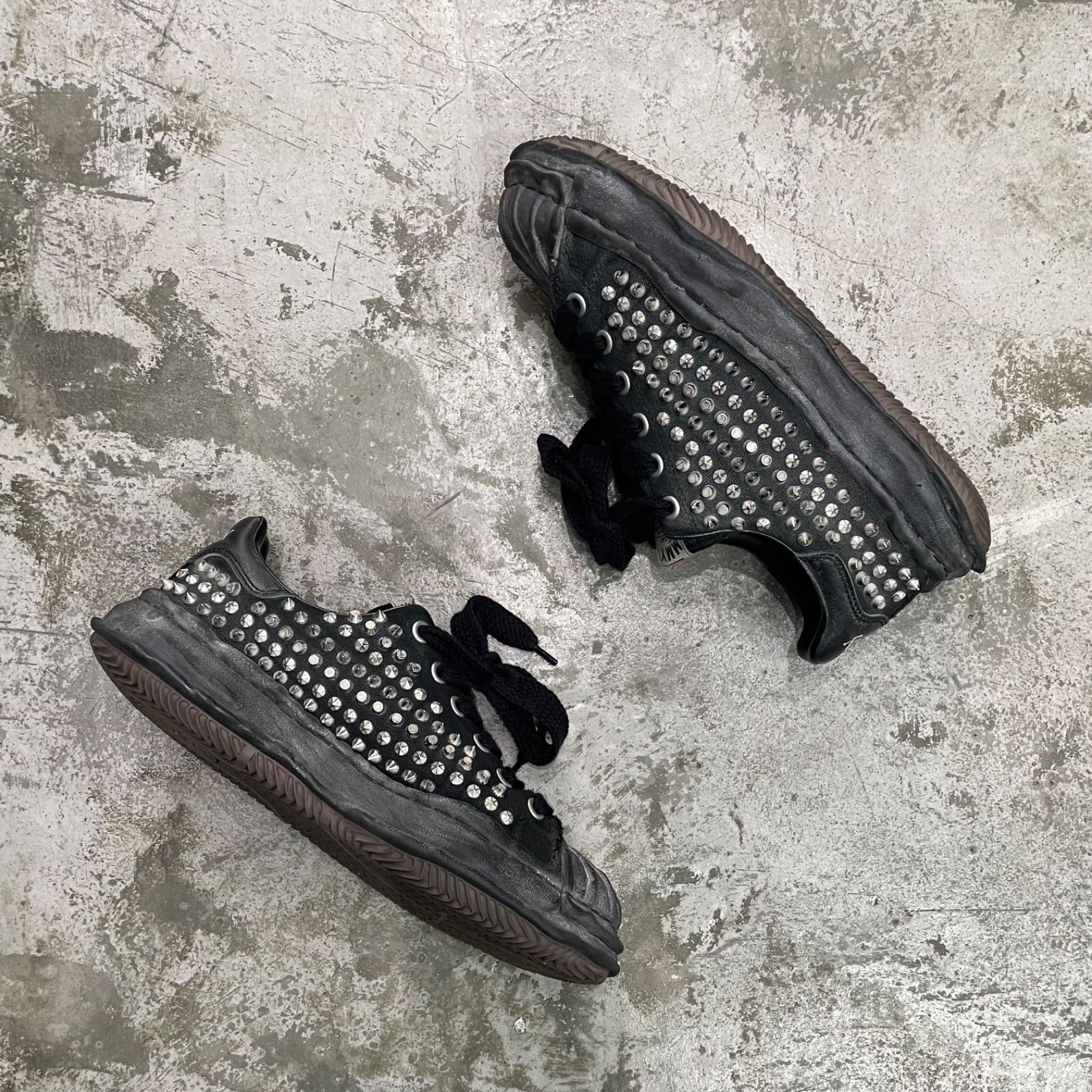 参考上代50600円 Maison MIHARA YASUHIRO 24AW BLAKEY スタッズ