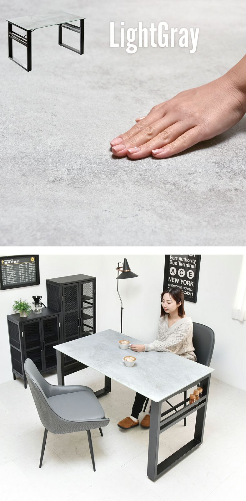 セラミックテーブル MICXEL 収納付きダイニングテーブル 幅120