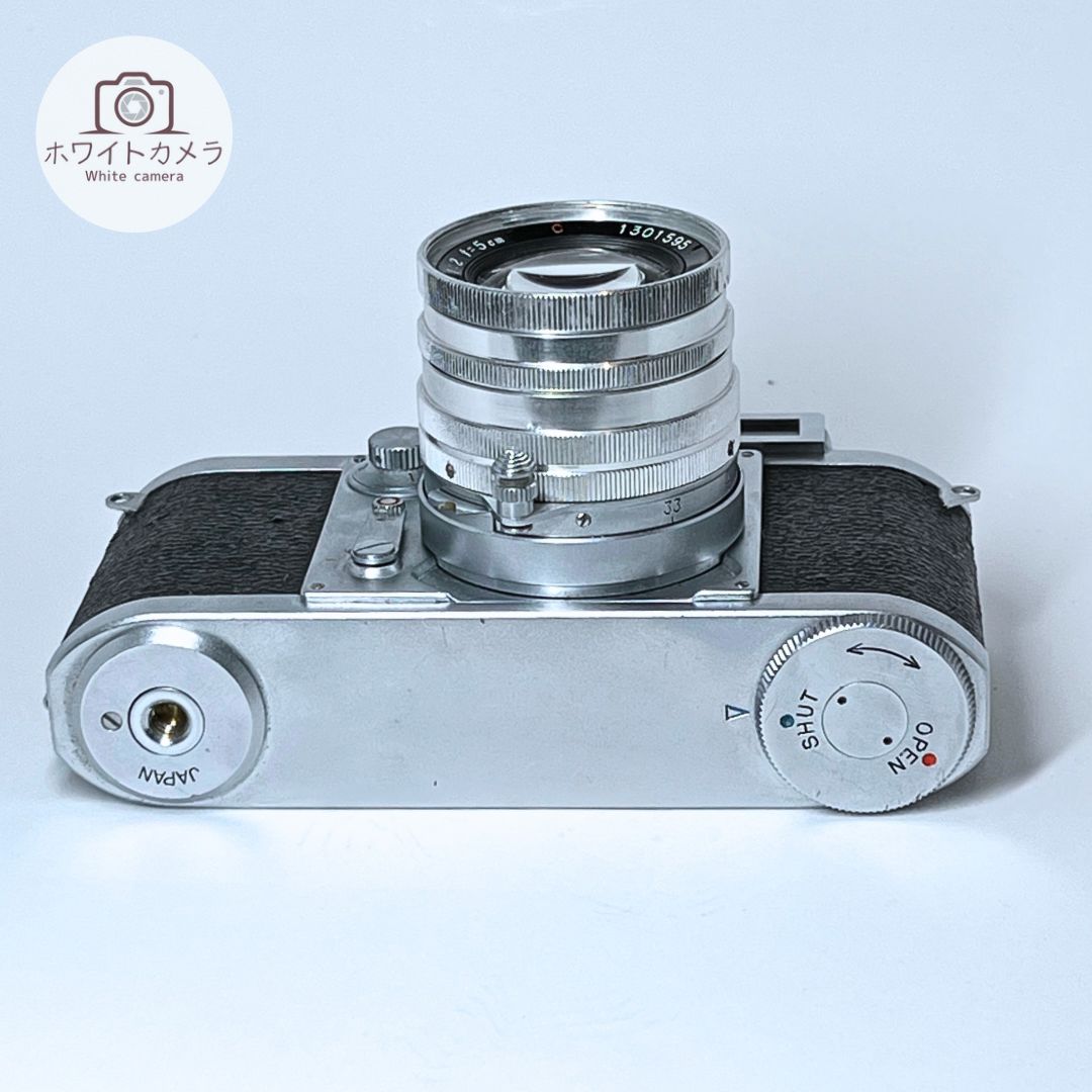 フィルムカメラ Minolta 35 Model II ROKKOR 45mm f2.8 Minolta 35 Model II (1953) - mike eckman dot com