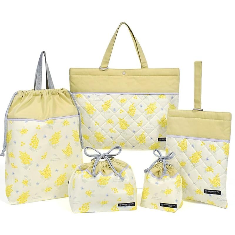 COLORFUL CANDY STYLE 入園入学セット 女の子 入園入学準備 レッスンバッグ シューズケース 子供 巾着袋 ミモザフルール N8149000 1