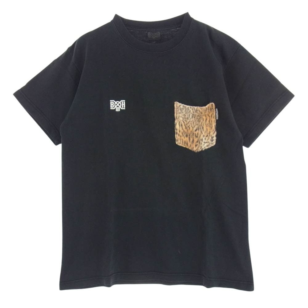 BOUNTY HUNTER レオパード ロゴ ポケット レオパード柄ショートパンツ