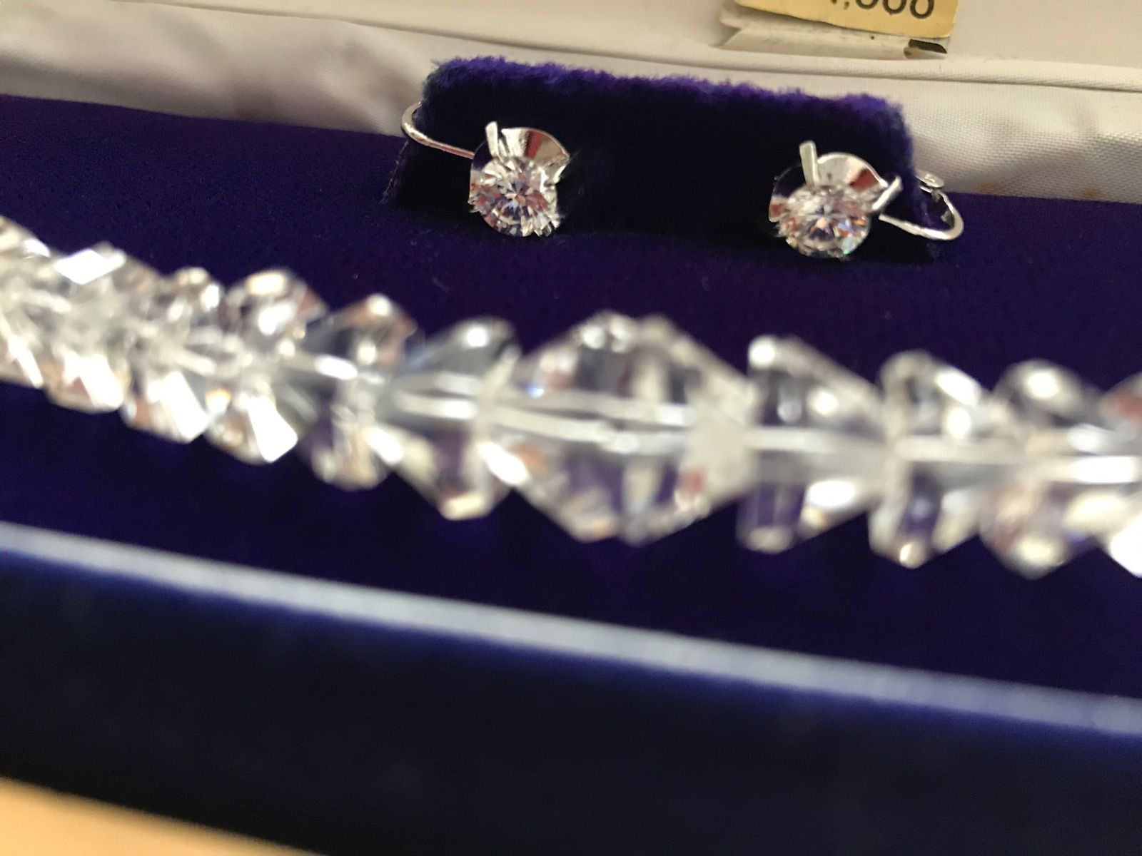 【未使用品】本水晶 ネックレス イヤリング 本水晶 ネックレス イヤリング 英雅堂｜Yahoo!フリマ（旧PayPay