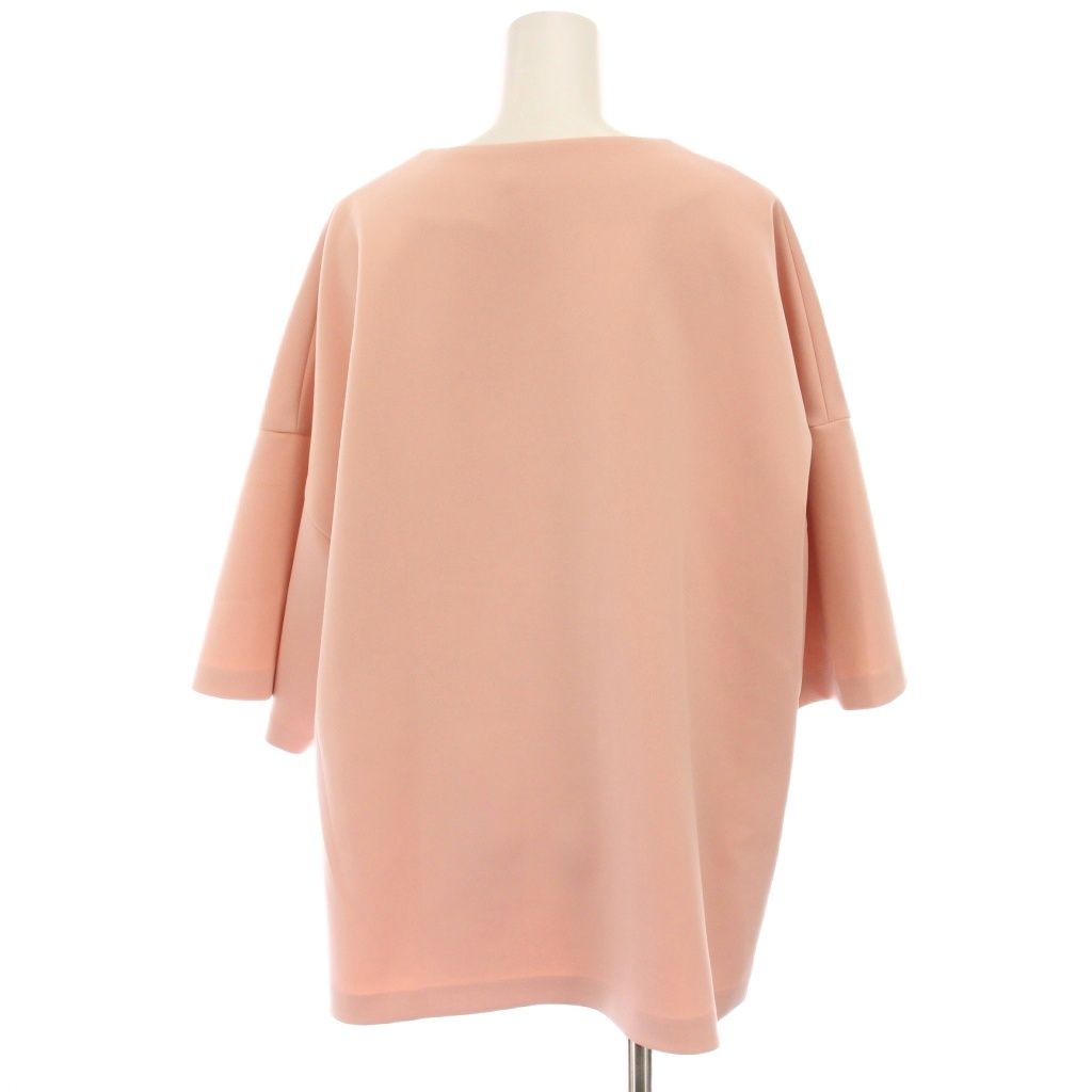 アドーア ADORE 24SS オーバルカットワークブラウス パンツ セットアップ 上下 38 ピンク YM