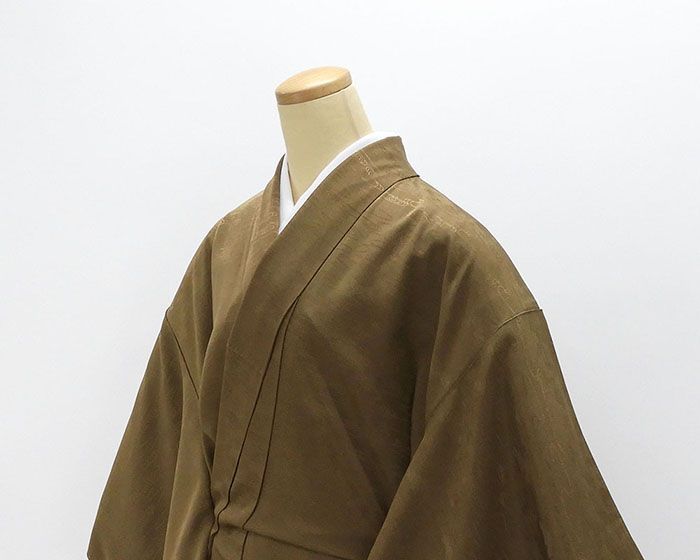 色無地 未使用 正絹 茶 身丈164.5cm 裄丈67cm 未着用 美品 新古品 着物 結婚式 入学式 卒業式 a4076 色無地 未使用 正絹 茶 身丈164.5cm 裄丈67cm 未着用 美品 新古品 着物