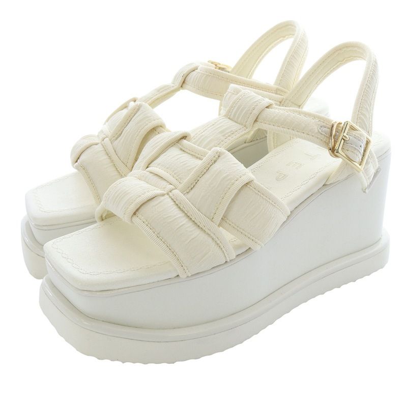 アンテプリマ ANTEPRIMA ふくれジャガード スポーツサンダル