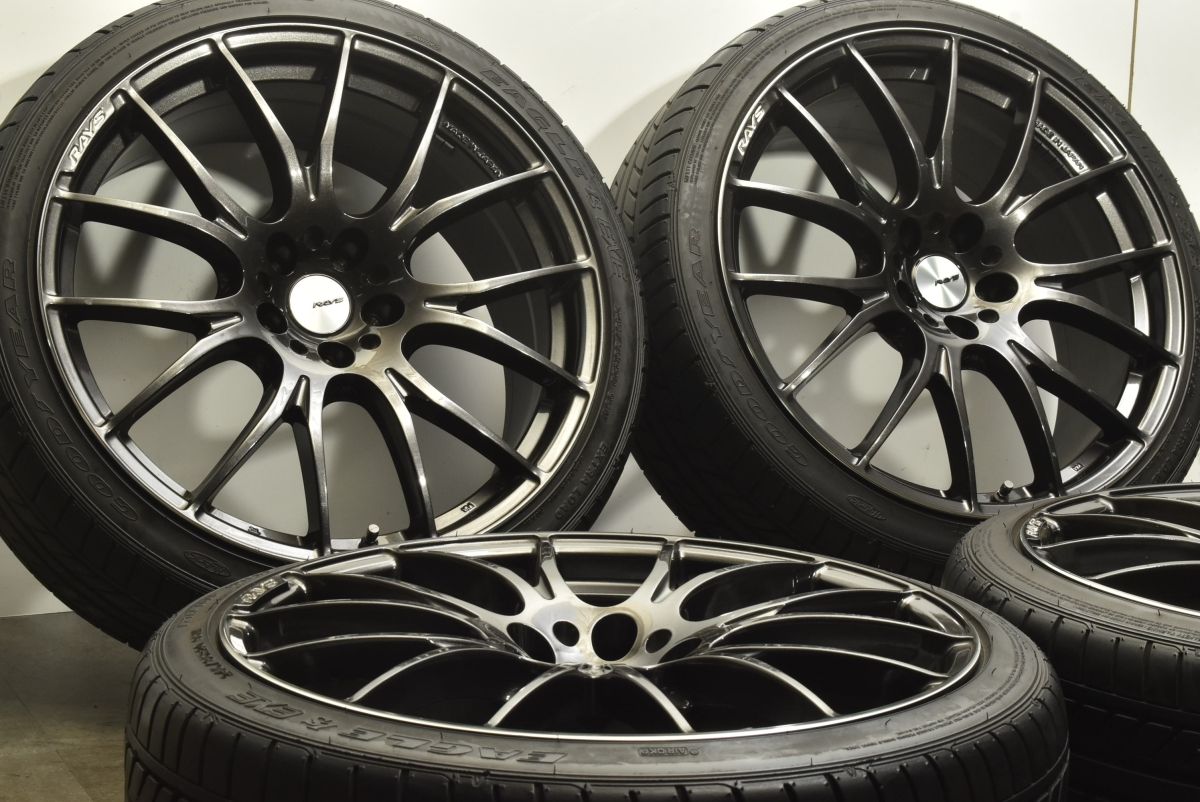 カスタム用に】RAYS レイズ ホムラ 2×7 Limited Black 20in 8.5J +38 