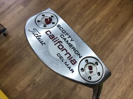 タイトリスト SCOTTY CAMERON California DEL MAR 35インチ 10g パター PT スチール フレックスその他 メンズ 男性用 右利き 右用 Dランク ゴルフクラブ