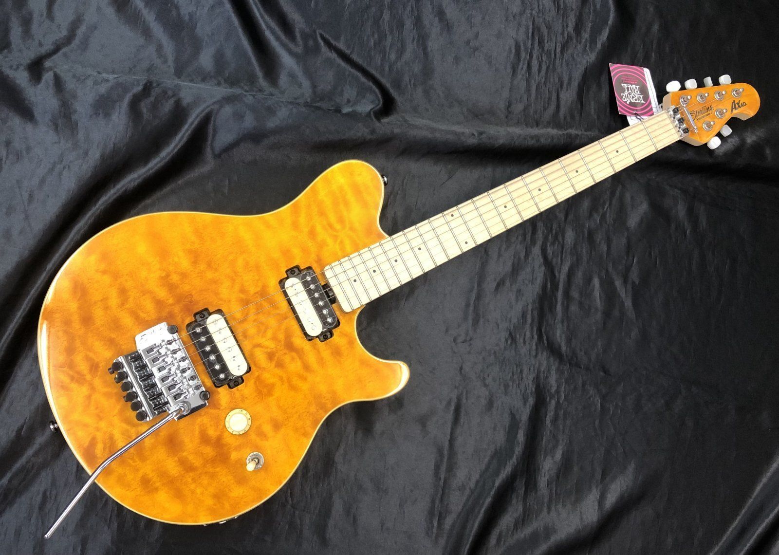 【美品】Sterling / AX40 Transparent Gold Sterling by Musicman / AX40 AXIS Transparent Gold（新品