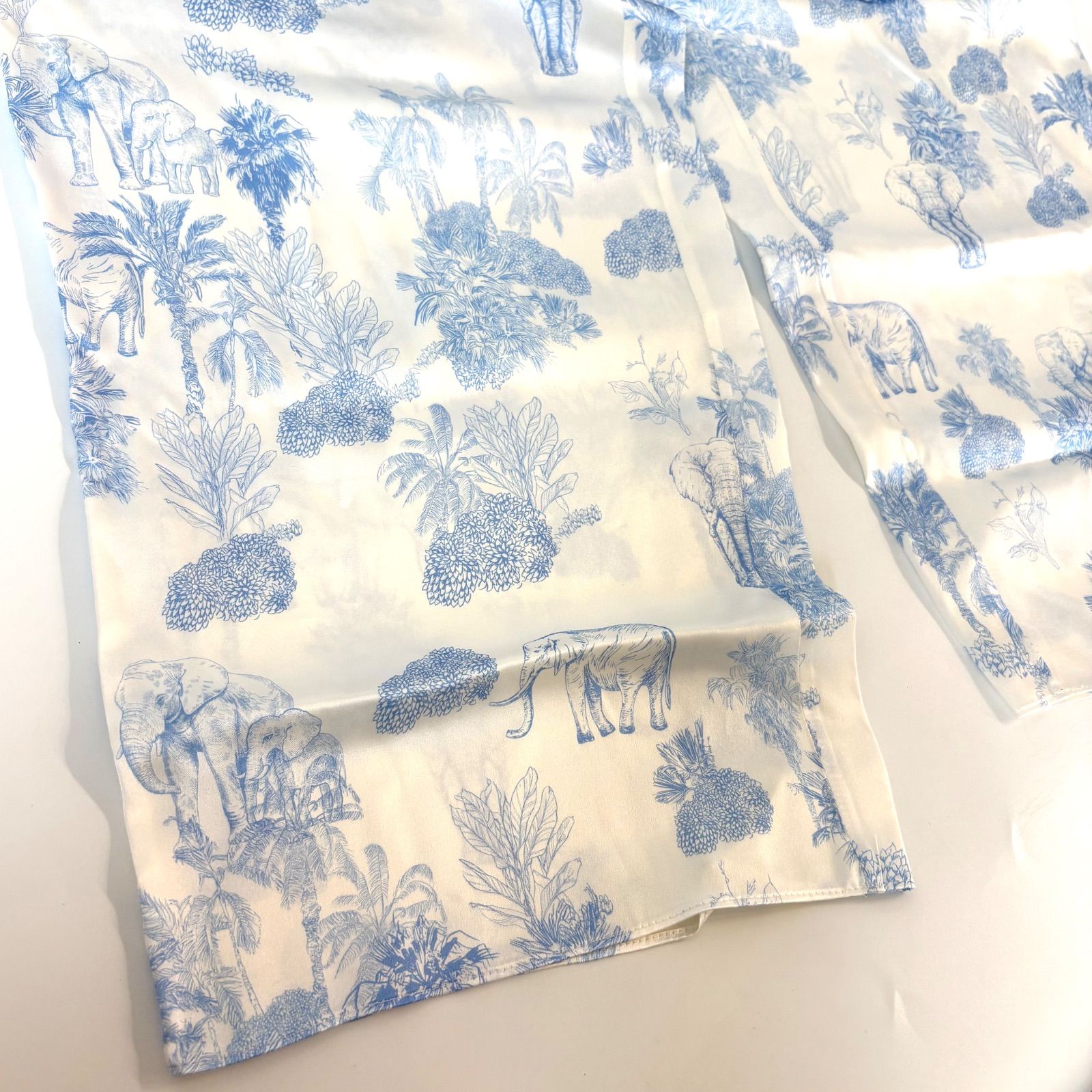 LILYSILK ラ テラ・プリントシリーズ シルクパジャマセット 極美品 ラ