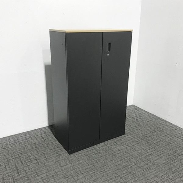 両開き書庫 エスキャビネット イトーキ ブラック