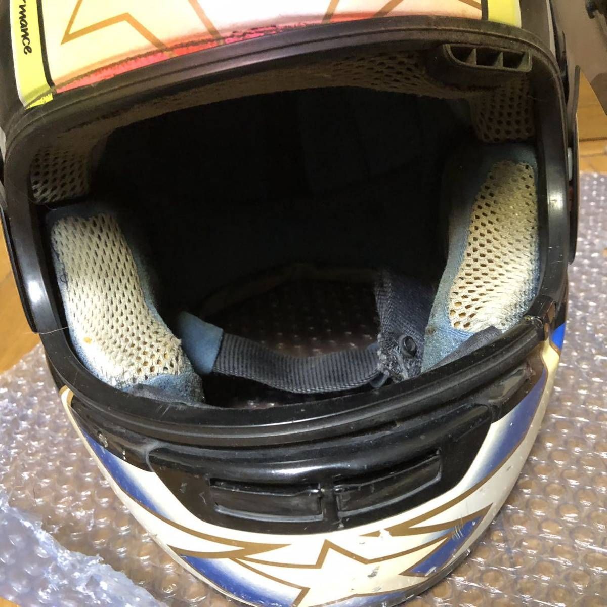 Arai ケビンシュワンツレプリカヘルメット たぶんMサイズ ジャンク 