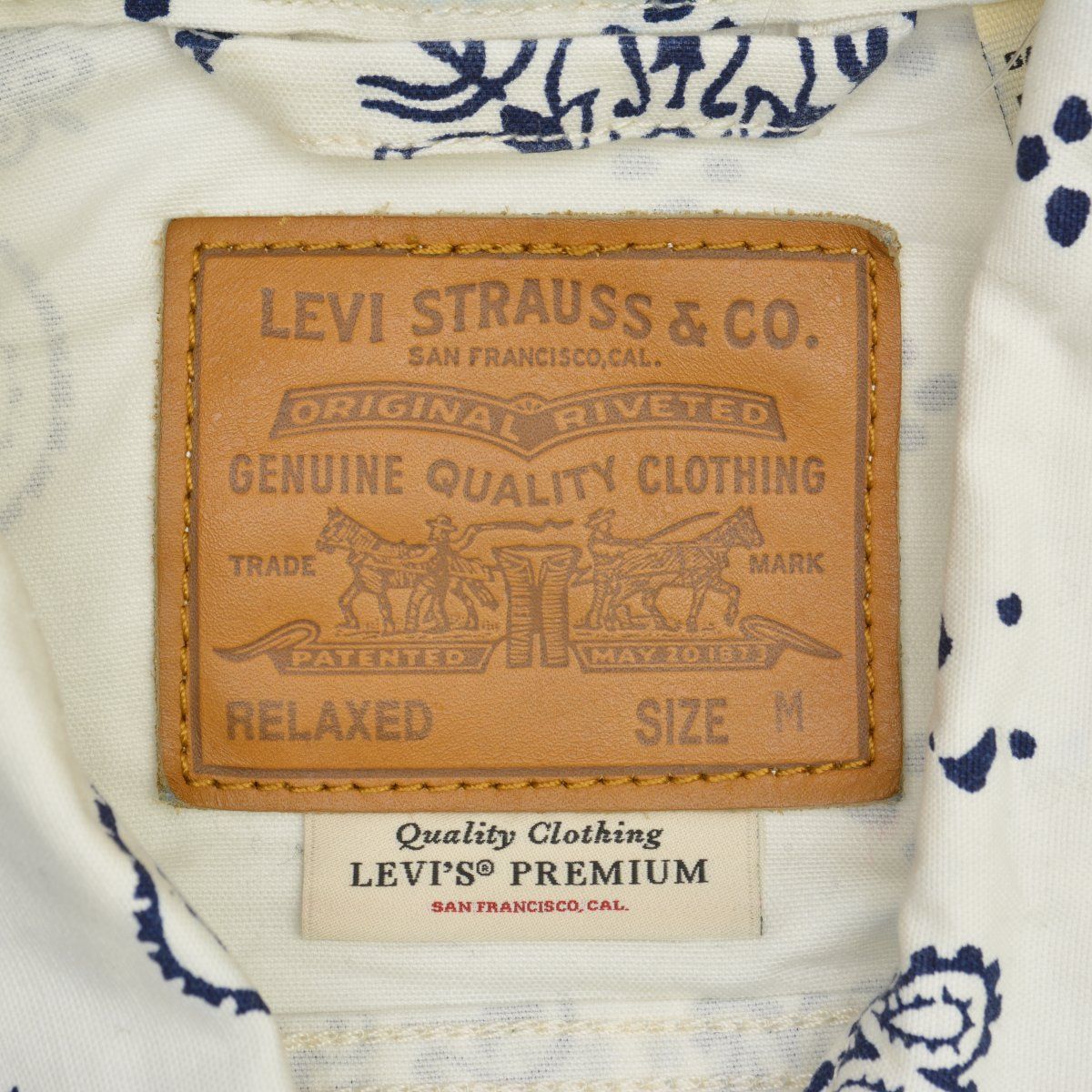 LeVISPReMIUM】A3174-0015 TYPE 1 トラッカージャケット ホワイト 