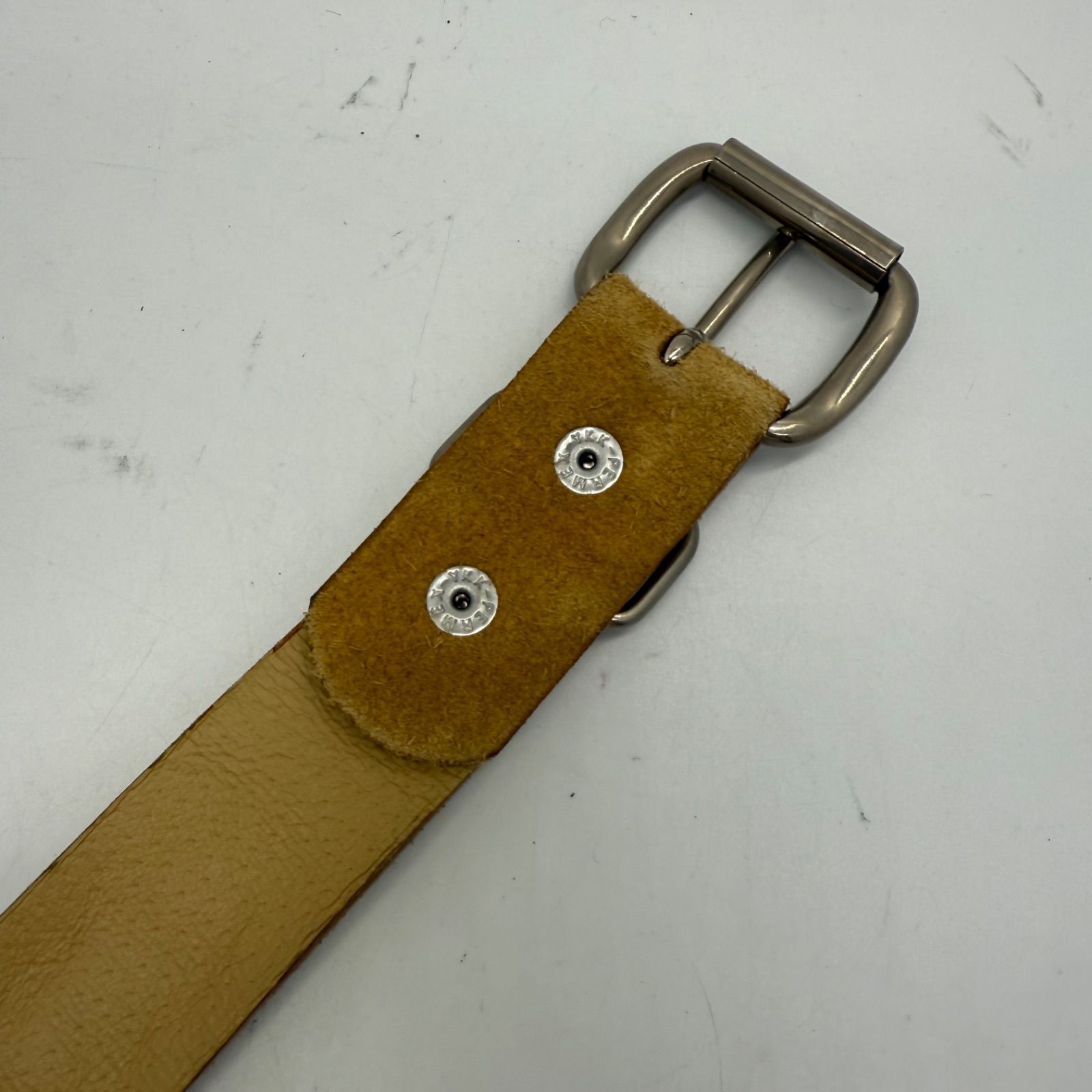● JAM HOME MADE × HOLIDAY leather studs belt ジャムホームメイド ホリデイ コラボ スタッズ レザーベルト 2連 ユニセックス