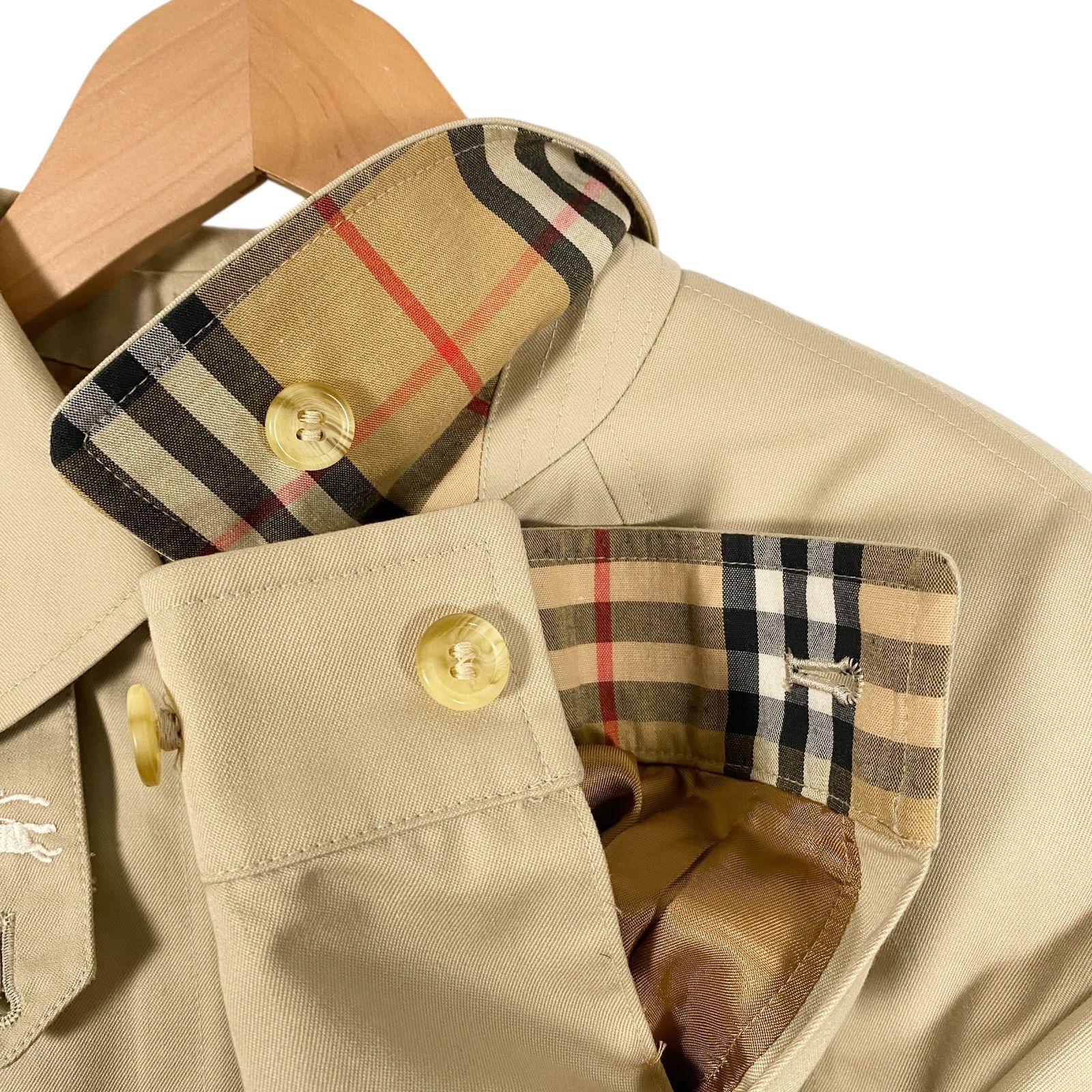 美品 バーバリーズ 90s ノバチェック イエロージップジャケット サイズ7 美品 バーバリーズ 90s ノバチェック イエロージップジャケット