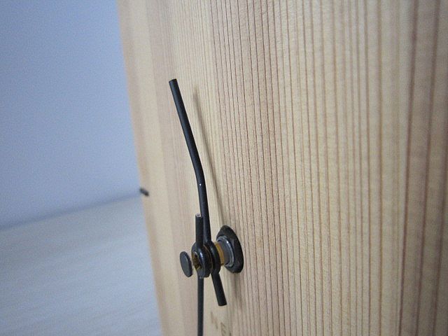 NENRIN CLOCK SHIMA 縞 吉祥文様 置時計 壁掛け アナログ時計 テーブル