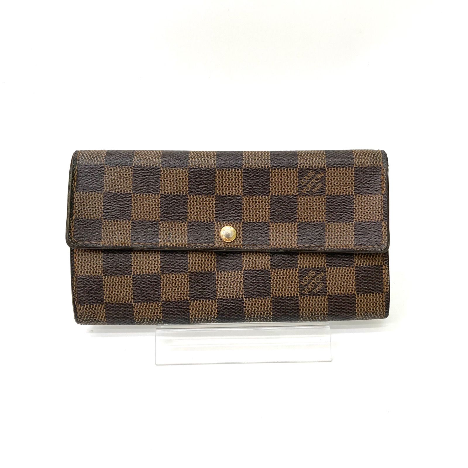 ?最終価格?【LOUIS VUITTON】ルイヴィトン ダミエ 長財布 M61734 