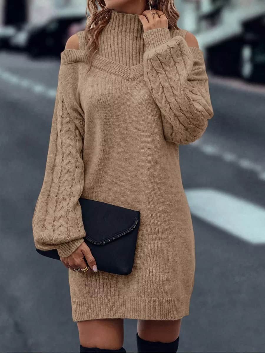 ニットワンピース