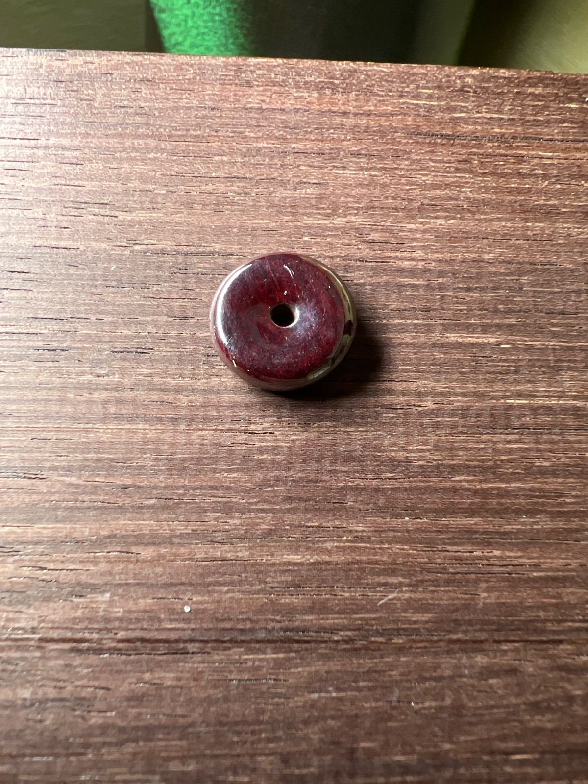 5個セット 天然原鉱朱砂、辰砂、シナバー平安玉璧パーツ 5個セット 天然原鉱朱砂、辰砂、シナバー平安玉璧パーツ 5個セット