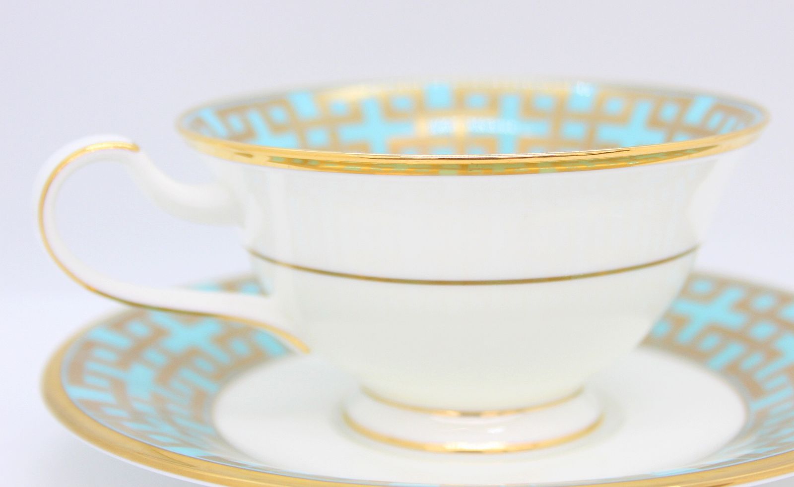 ノリタケ カップ＆ソーサー 角つなぎ 雲母唐長 KIRA KARACHO 【公式通販】