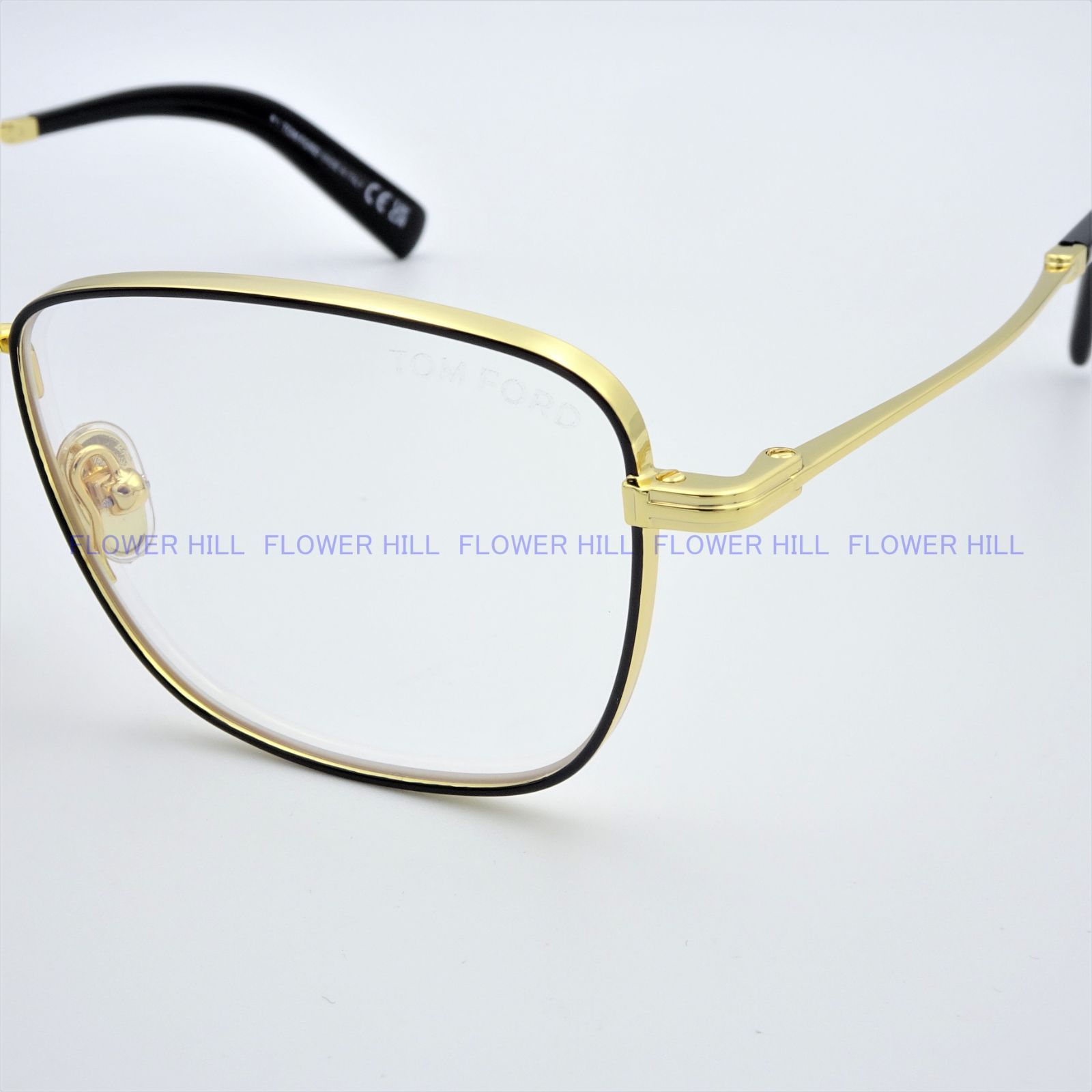TOM FORD トムフォード TF5748-B 001 メガネ フレーム メタルフレーム 