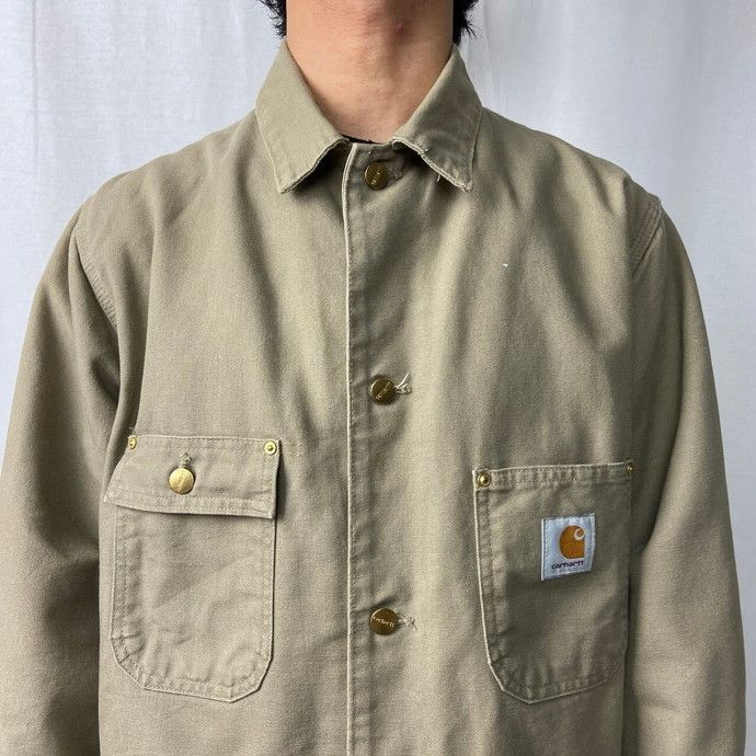 80年代 USA製 Carhartt カーハート ダック地 ミシガンチョアコート