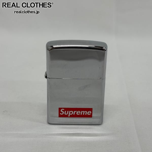 Supreme×ZIPPO|シュプリーム×ジッポー 08SS Box Logo Zippo|ボックスロゴ ライター|シルバー|2008年製