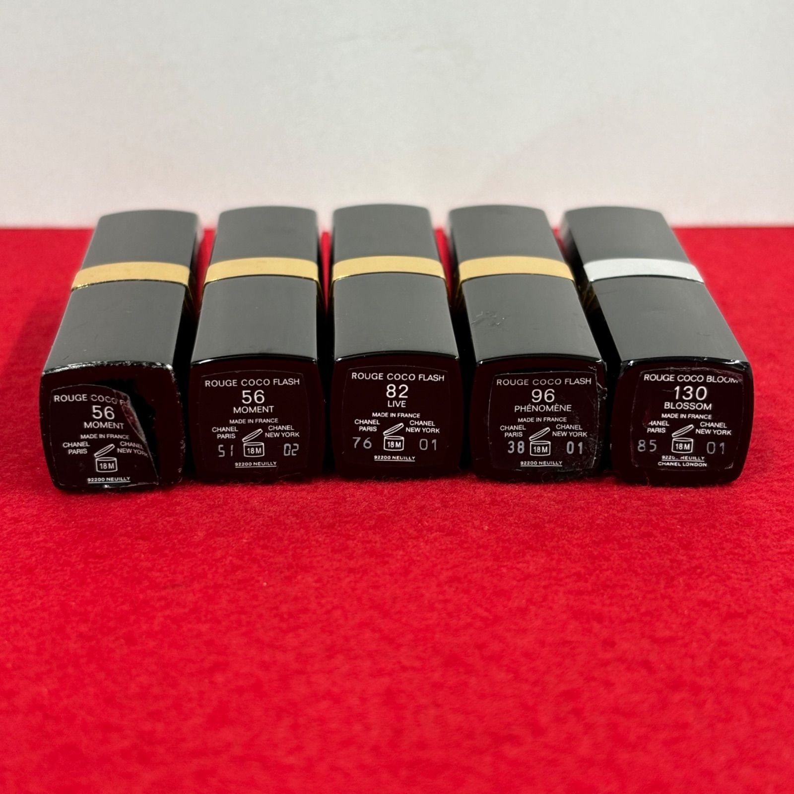 CHANEL ルージュ5本セット CHANEL ルージュ5本セット