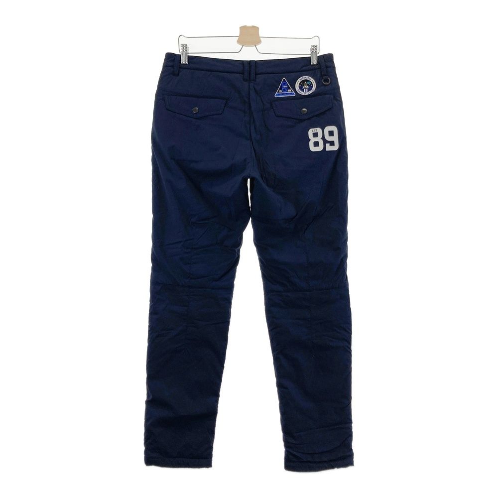 サイズ 5 PEARLY GATES パーリーゲイツ 中綿パンツ ワッペン ネイビー系 240101459788 ゴルフウェア メンズ ストスト