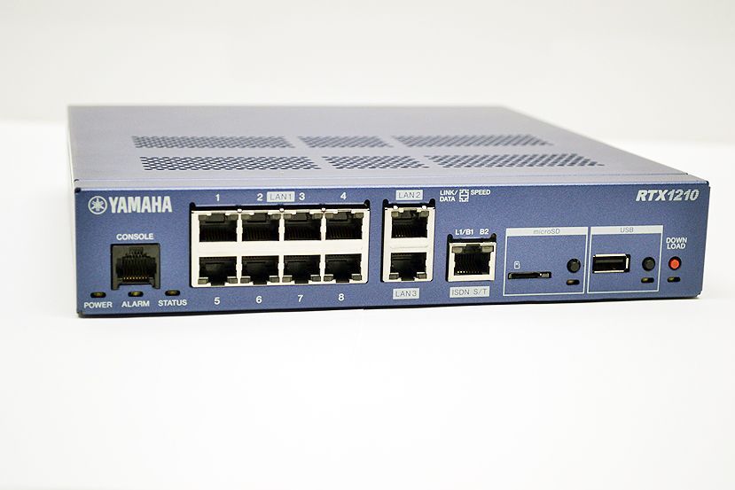 YAMAHA/ヤマハ RTX1210 初期化済 ファームウェア最新UP済み - 中古 ... 新品未開封 ヤマハ YAMAHA RTX1210