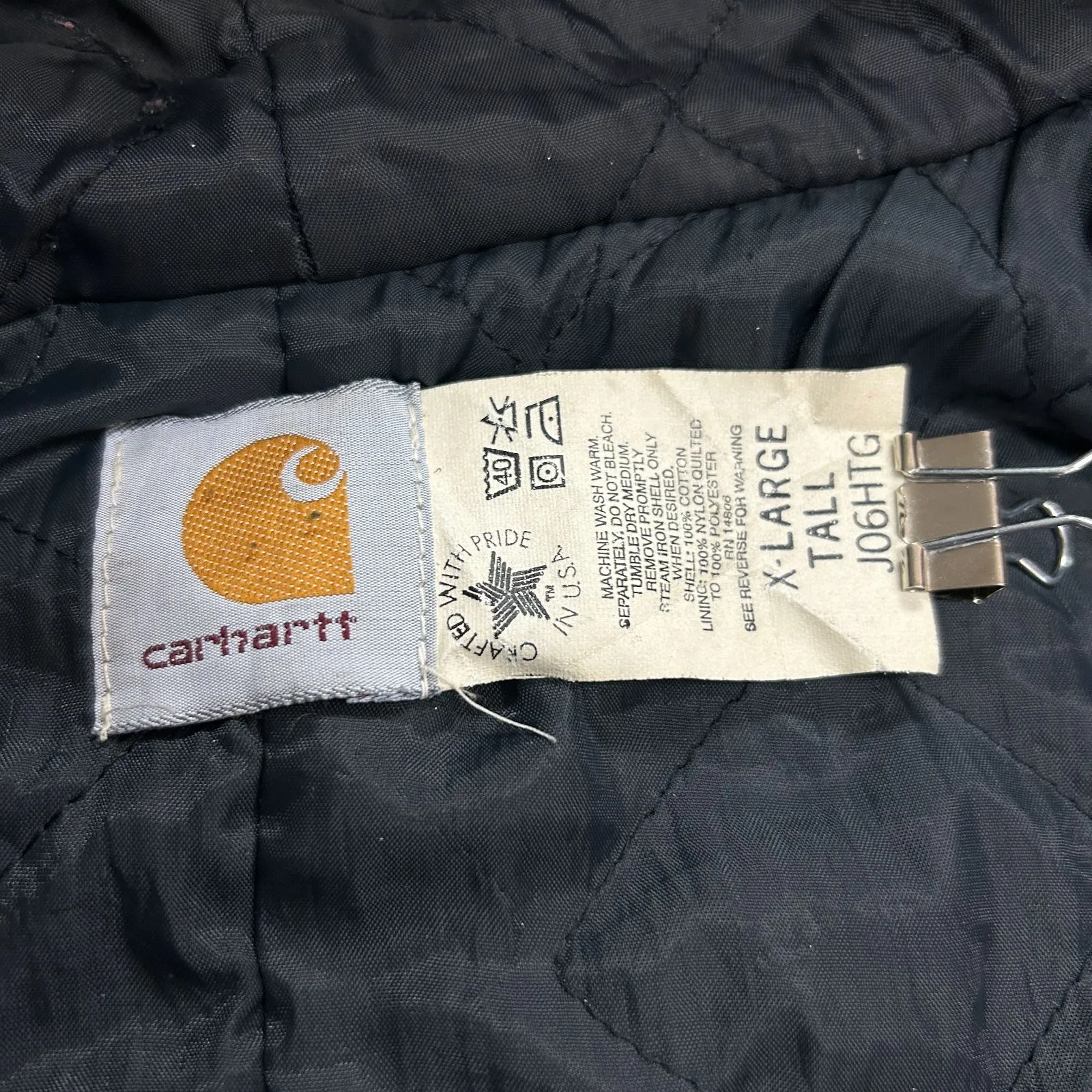 レアカラー USA製 Carhartt カーハート アクティブジャケット レアカラー USA製 Carhartt カーハート アクティブジャケット