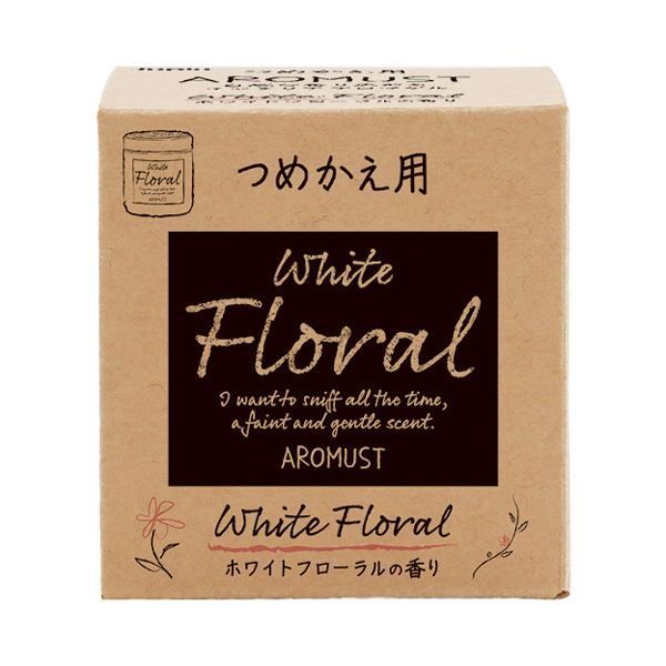 （まとめ） 晴香堂 アロマストホワイトフローラル つめかえ用 160ml 1個 【×10セット】