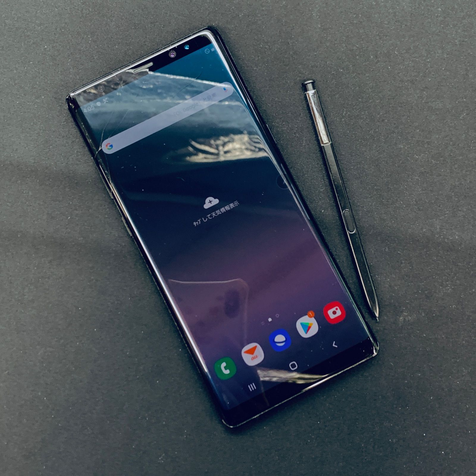 Galaxy Note8 SCV37 SIMロック解除済み　美品 θ【ジャンク品/SIMロック解除済み】GALAXY Note 8 SCV37 - メルカリ