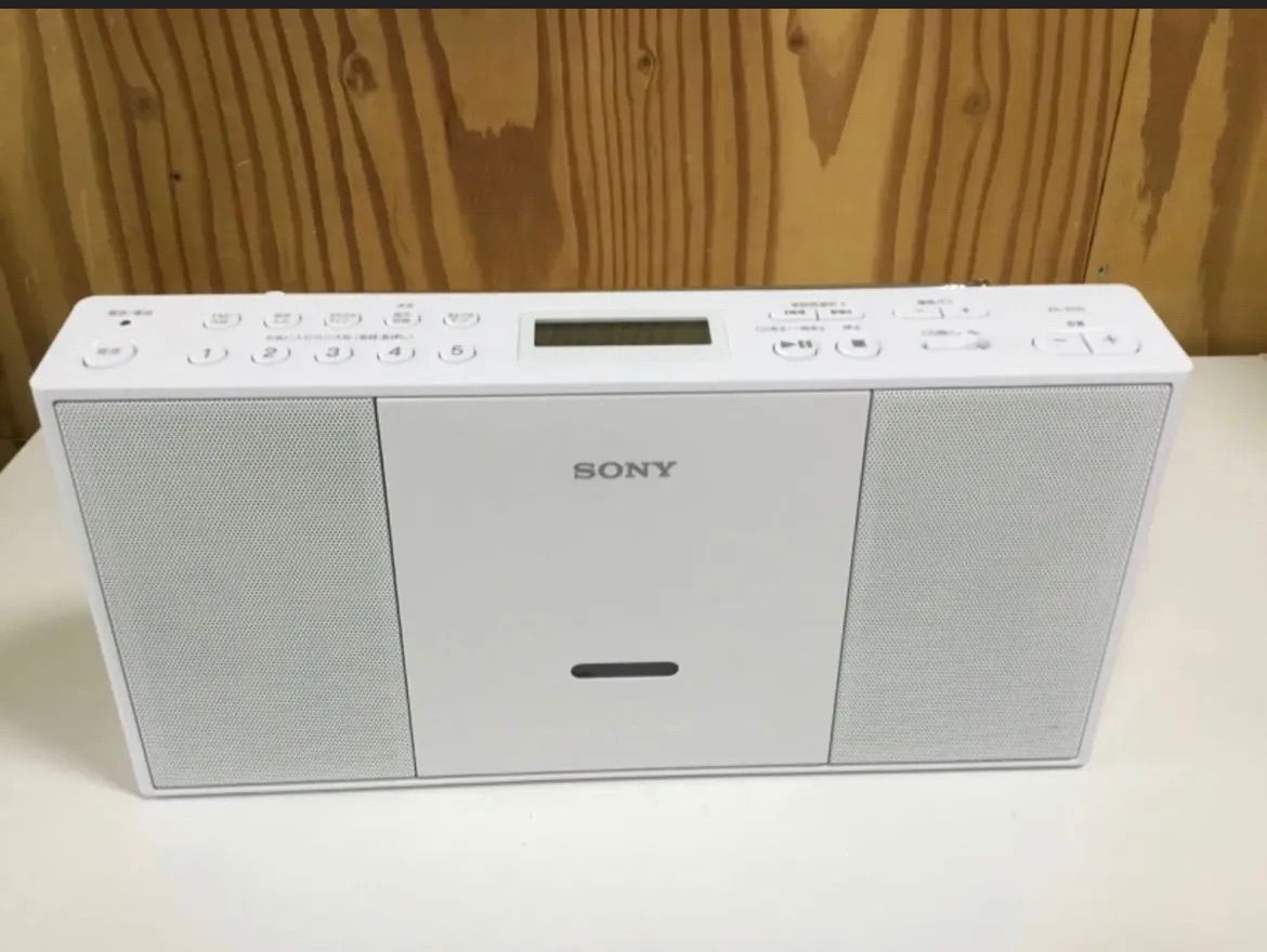 SONY ZS-E30 CD/ラジオ パーソナルオーディオシステム 2017年製 - メルカリ
