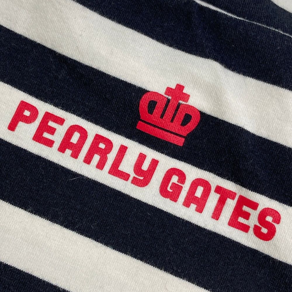 サイズ：0 PEARLY GATES パーリーゲイツ ハイネック 半袖Tシャツ