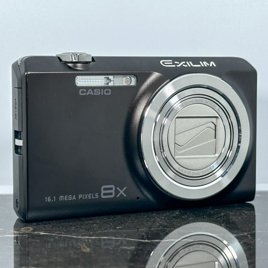 CASIO EXILIM EX Z 3000 ブラウン デジタルカメラ カシオ エクシリム コンパクトデジカメ コンデジ カメラ 動作品 タッチパネル操作 広角レンズ搭載 大画面液晶 レトロデジカメ コンパクトデジタルカメラ デジタルカメラ