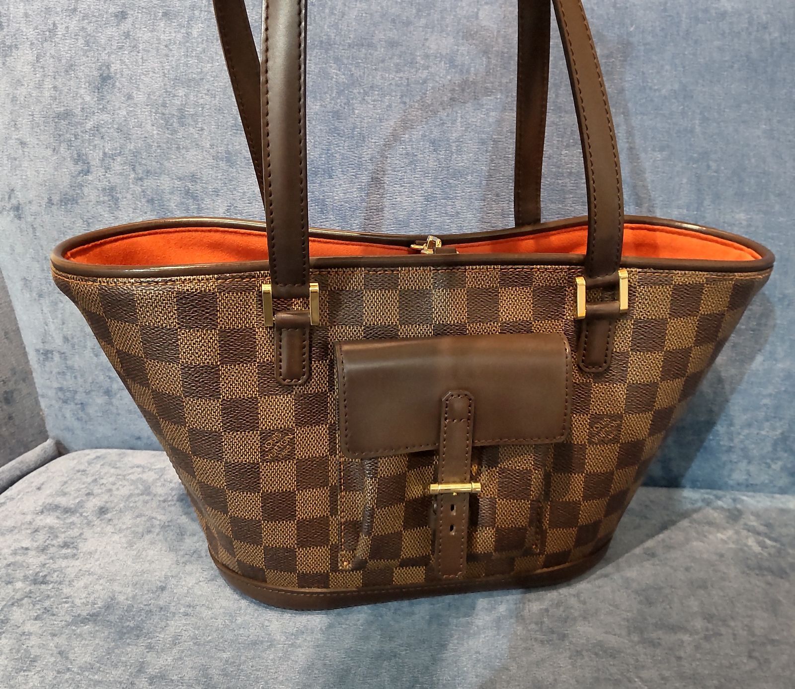美品！ ルイヴィトン ダミエ マノスクPM トートバッグ - メルカリ
