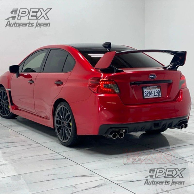 15-21年式 スバル WRX STI リアスポイラー 改造 スポーツカースタイル 定風翼 車外装デコレーションパーツ FFCRYSTALESIA_COM