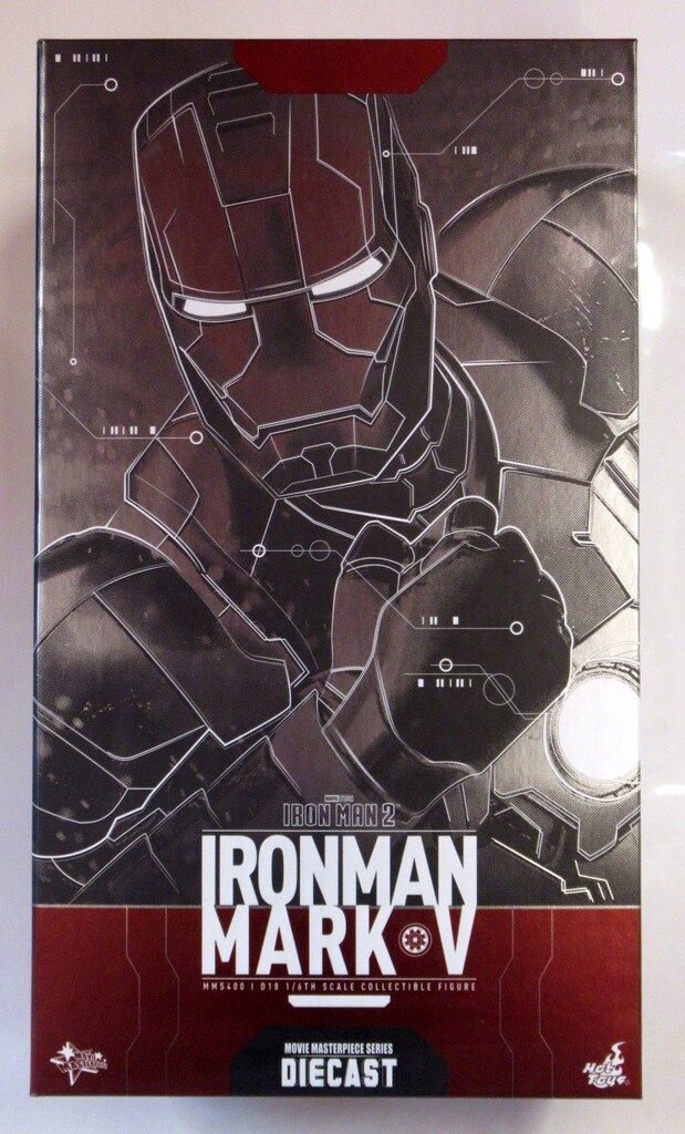 HOTTOYS MOVIE MASTERPIECE DIECAST IRON MAN MARK 5 | DIECAST 400D18