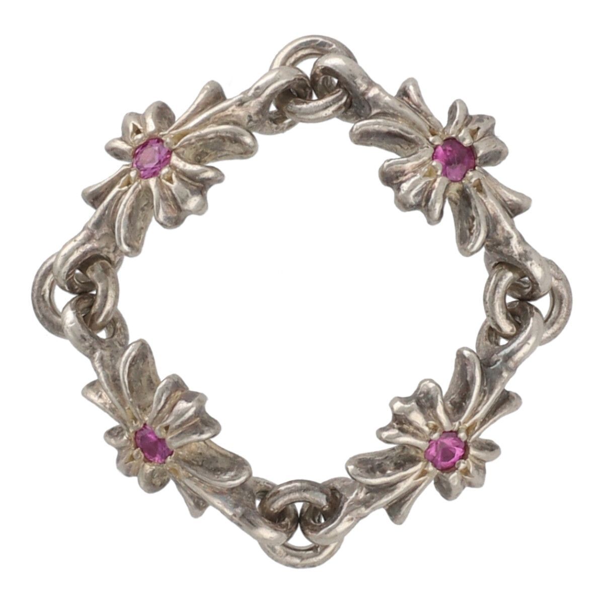 中古】 CHROME HEARTS クロムハーツ タイニーE CHプラスリング 10号 