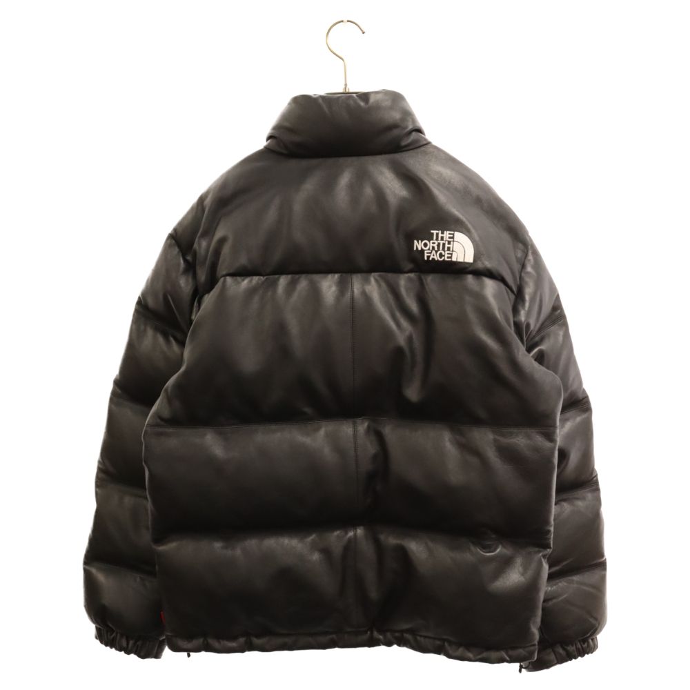 SUPREME (シュプリーム) 17AW×THE NORTH FACE Leather Nuptse Jacket