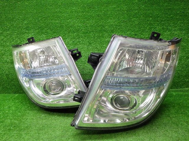 日産 E51 NE51 エルグランド 中期 後期 ヘッドライト 左右 キセノン
