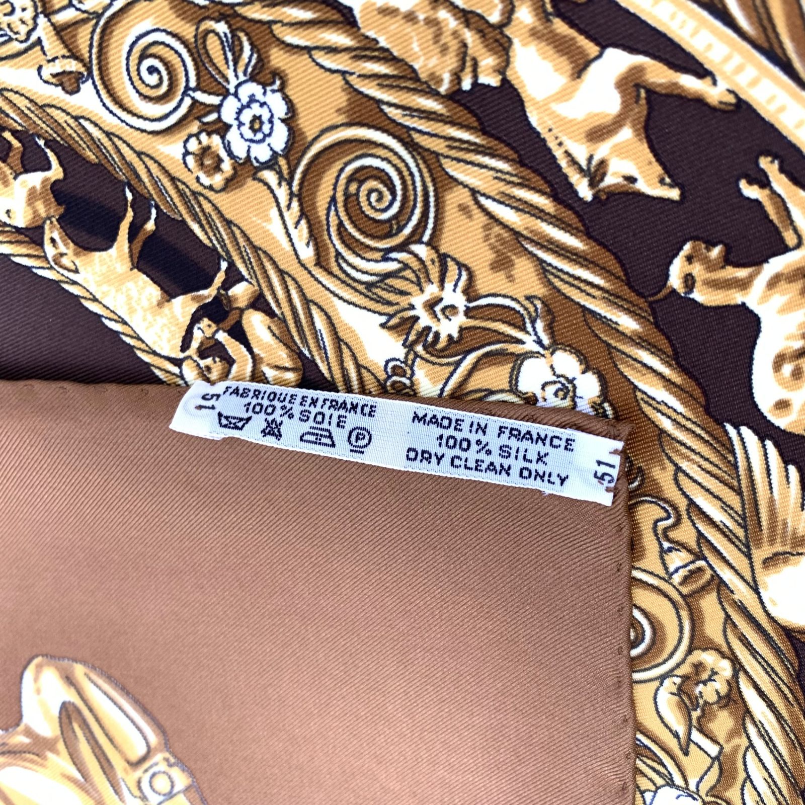美品 HERMES エルメスカレ 90 LES CAVALIERS D