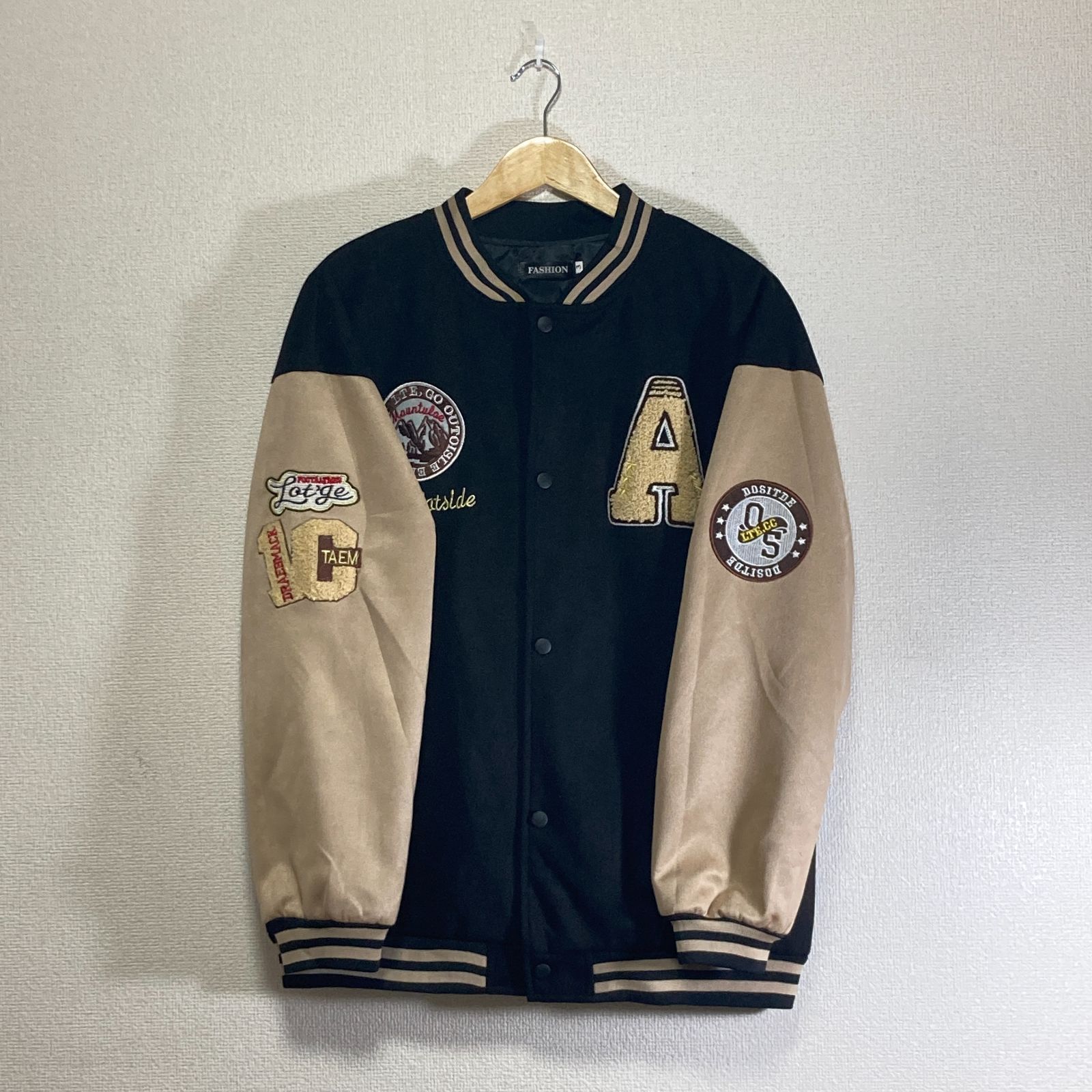 ジャケット メンズ スタジャン カーキ【新品】冬 大きいサイズ 
